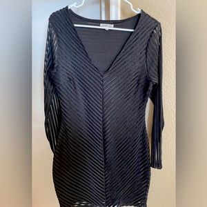 CHARLOTTE RUSSE Black Cocktail Dress